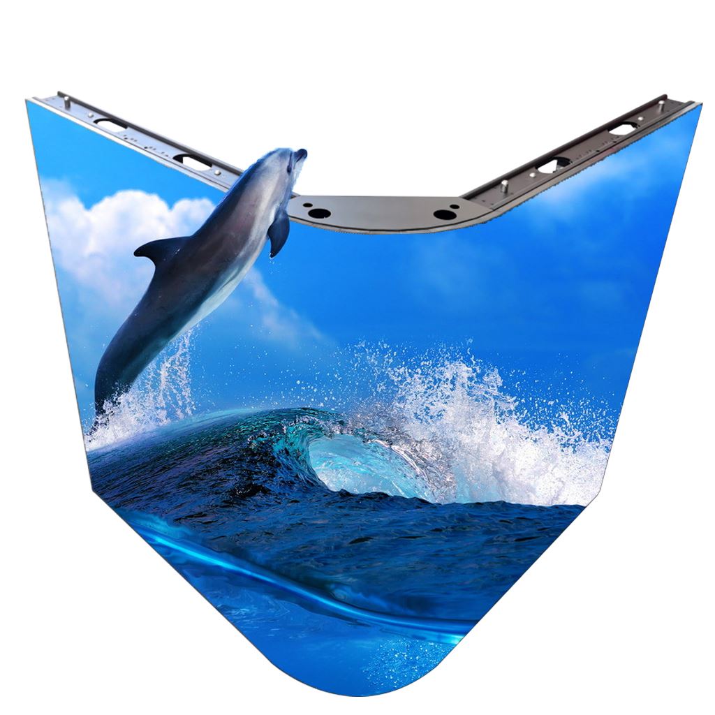 outdoor curved led display