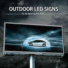 Senyals LED a l'aire lliure